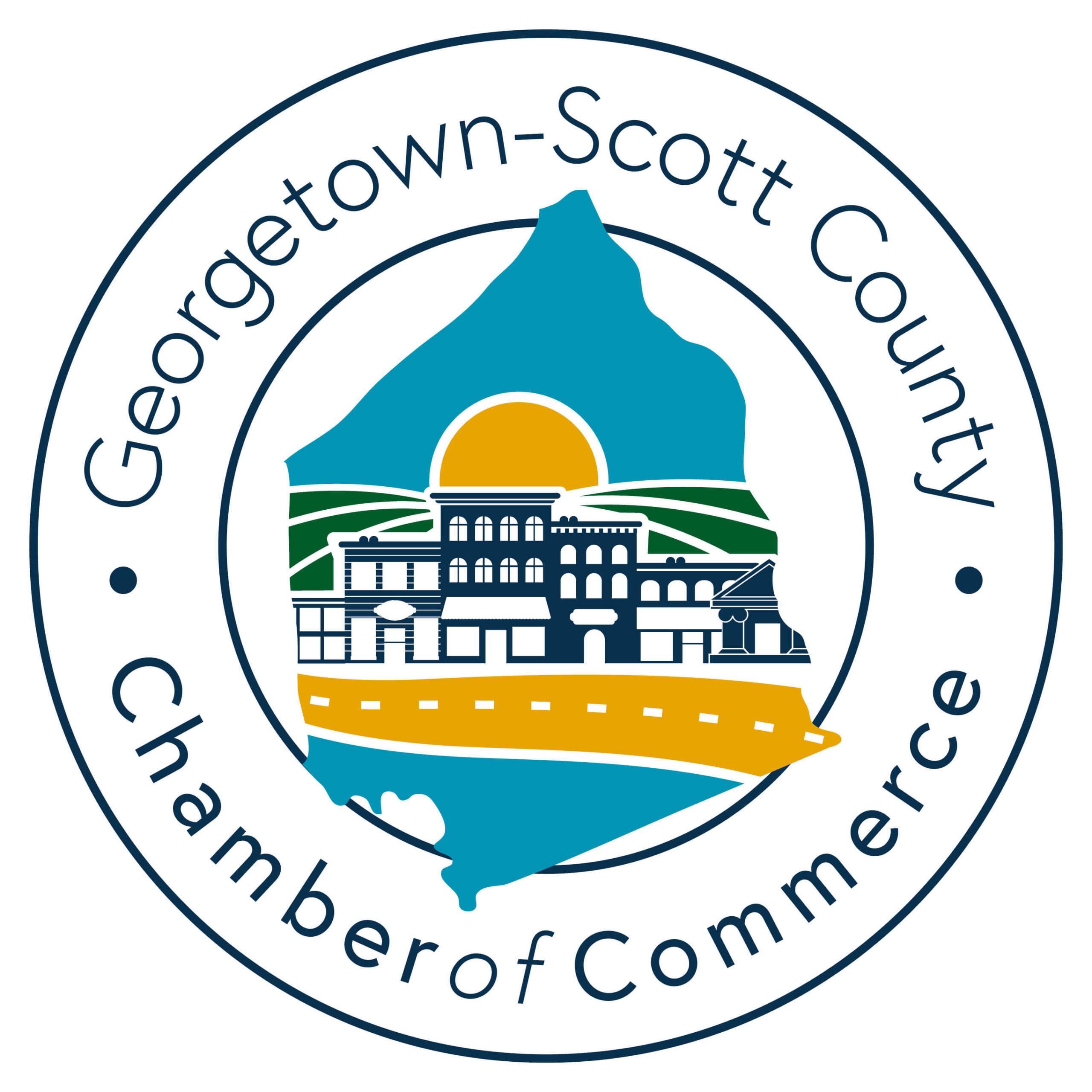 Georgetown-Scott County Chamber of Commerce logo